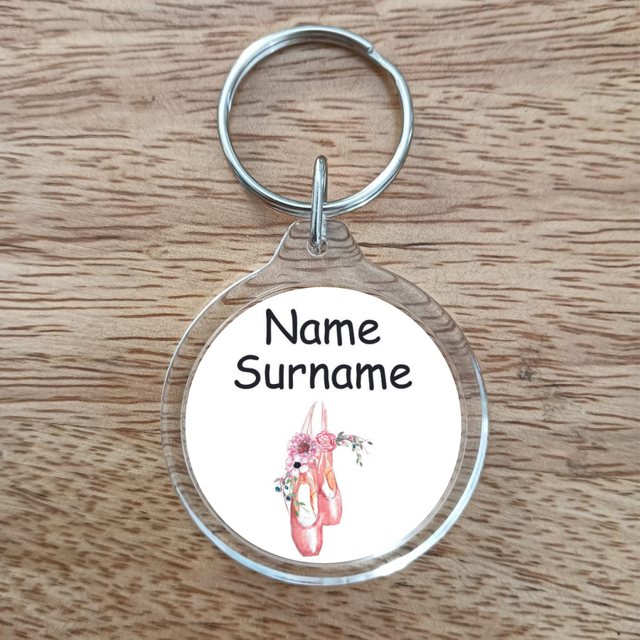 Ballet Time Bag Tag