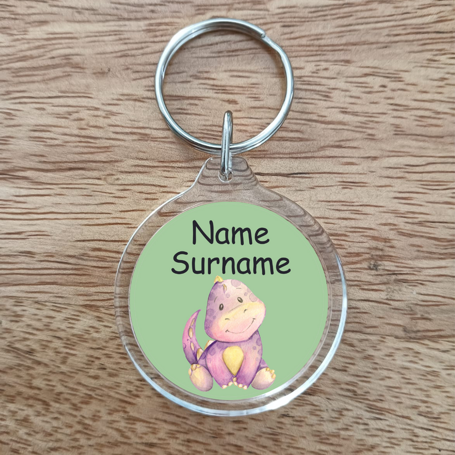 Little Dino Bag Tag