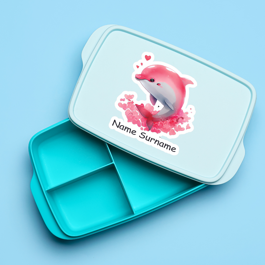 Dolphin Tub Label