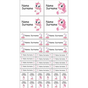 Happy Unicorn Labels