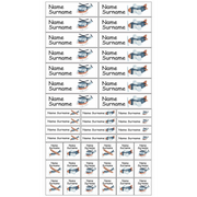 Planes and Things Labels