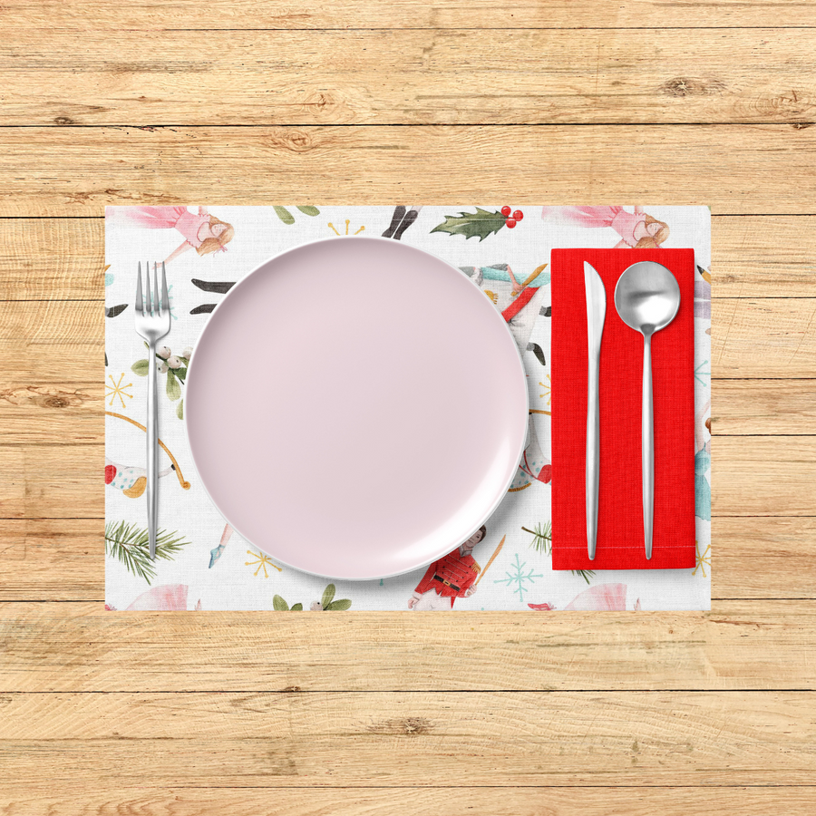 Christmas Ornaments PVC Placemats