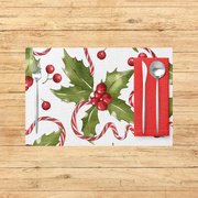 Christmas Leaves PVC Placemats