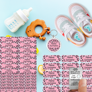 Pink Leopard Print Pre Primary Combo