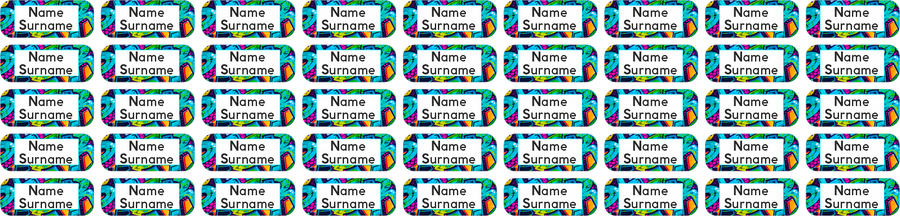 Graffiti Clothing Labels