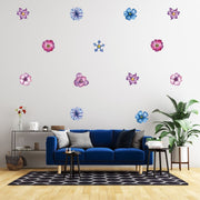 Night Flowers Wall Stickers