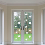 Shell Silhouette Window Stickers