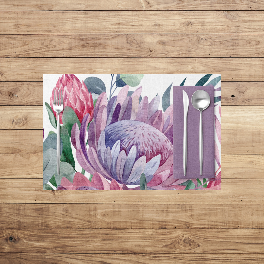 Colourful Proteas Placemats